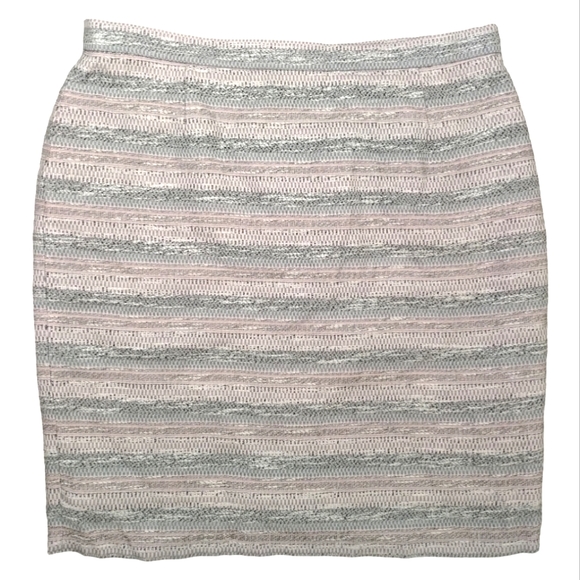 TAHARI ARTHUR S. LEVINE Tweed  Suit Skirt Plus Size 18 - Picture 2 of 6